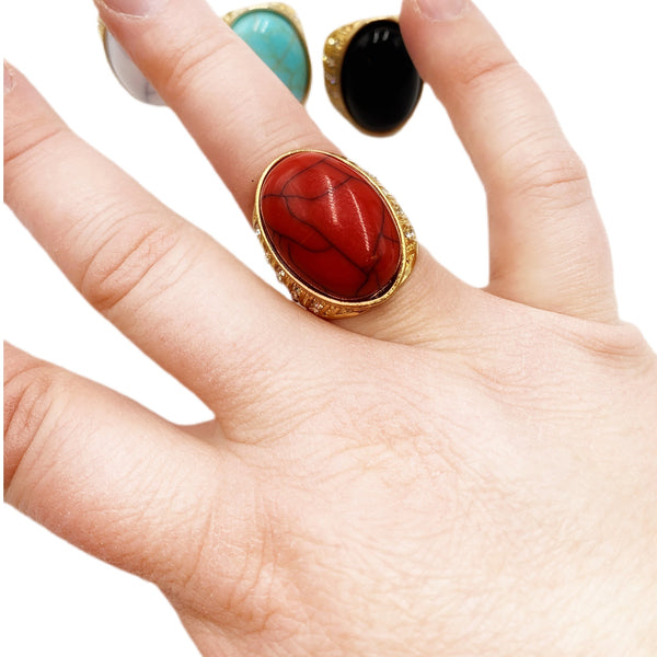 Large Boho Ring