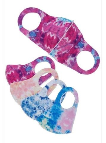 Kids Tie Dye Mask