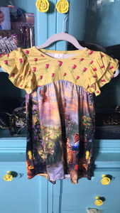 BEAUTY AND THE BEAST PAINTIN DRESS