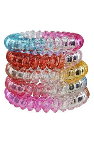 Rainbow teleties