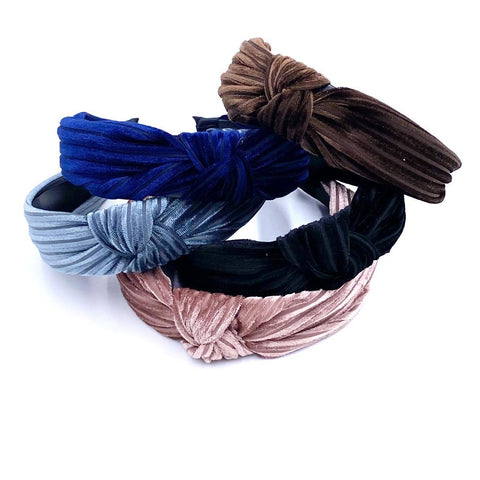 Corded Velvet Headband
