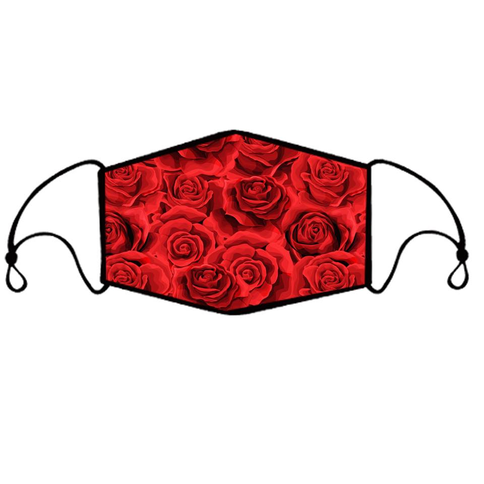 RED ROSE MASK