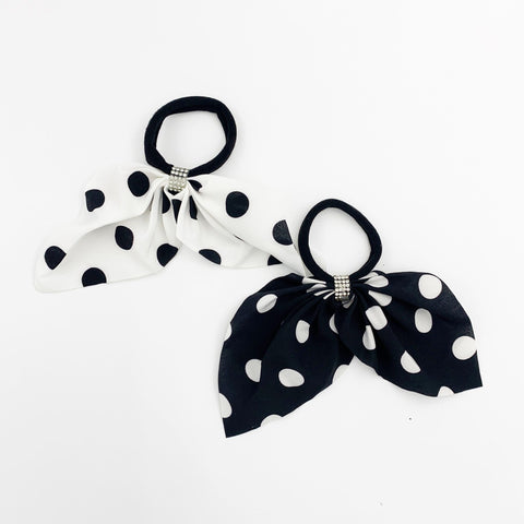 Double Trouble Polka Dot -Black