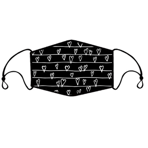 HEART ON THE LINE MASK