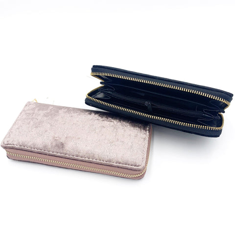 Crushed Velvet Wallet