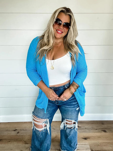 Light knit cardigans