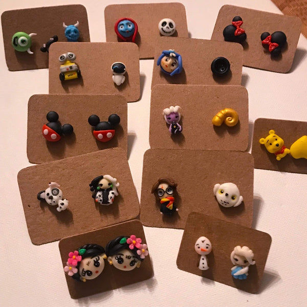 Clay earrings