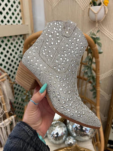 Rhinestone boots