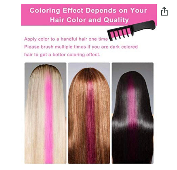 ws of Hair color wands