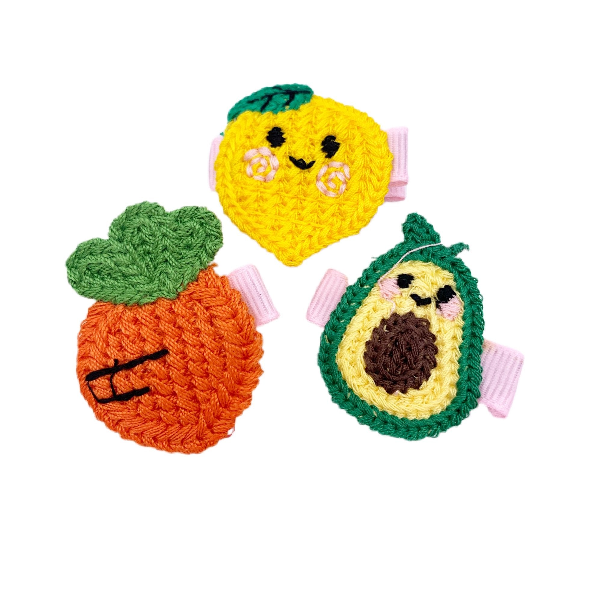 Cute Knitted Fruits