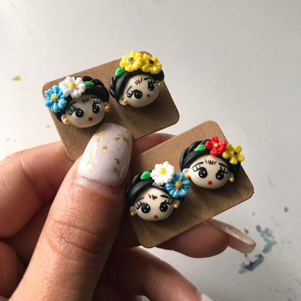 Clay earrings