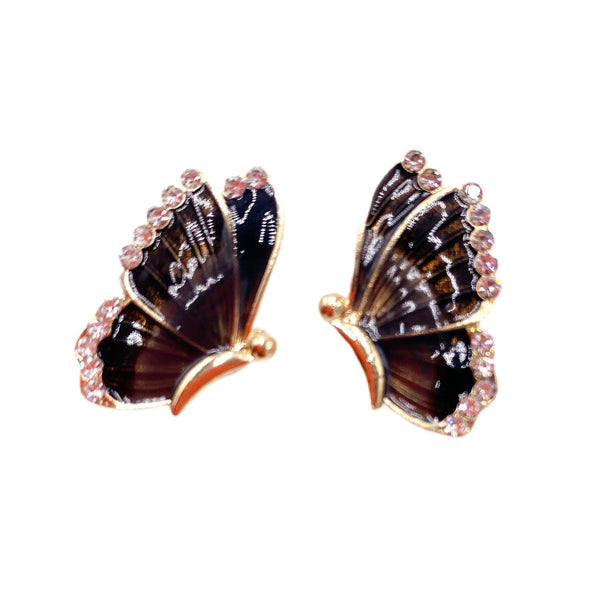 Butterfly Wing Earring Studs