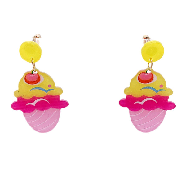 Ice Cream Dangle Earrings