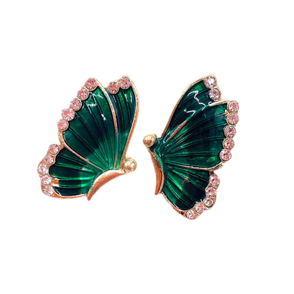 Butterfly Wing Earring Studs