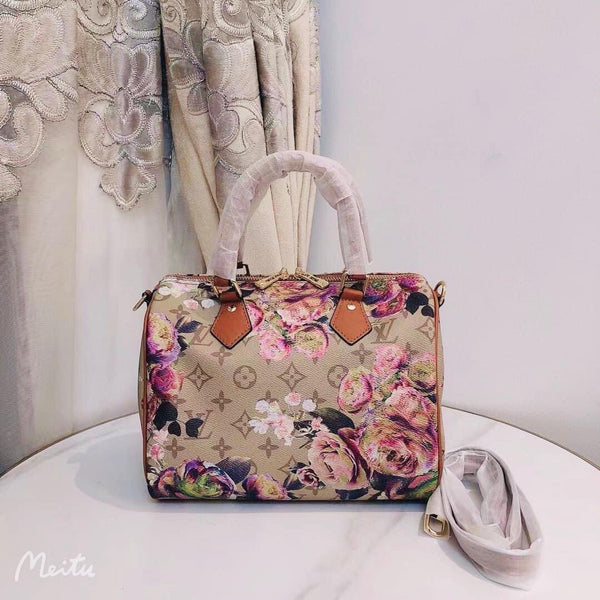 Floral handbags