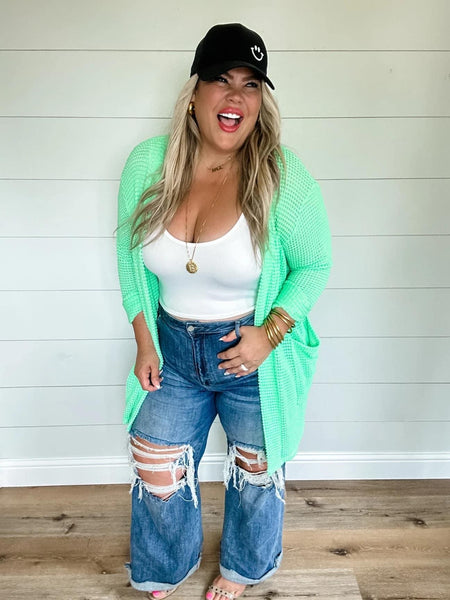 Light knit cardigans