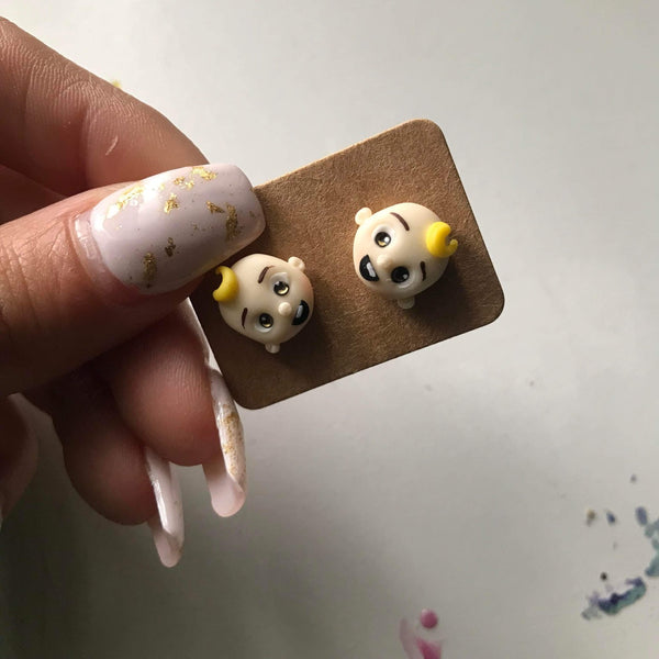 Clay earrings