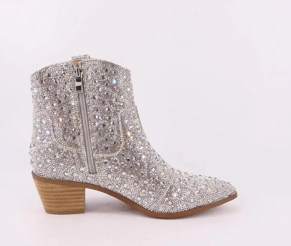 Rhinestone boots