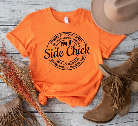 thanksgiving  chick tee