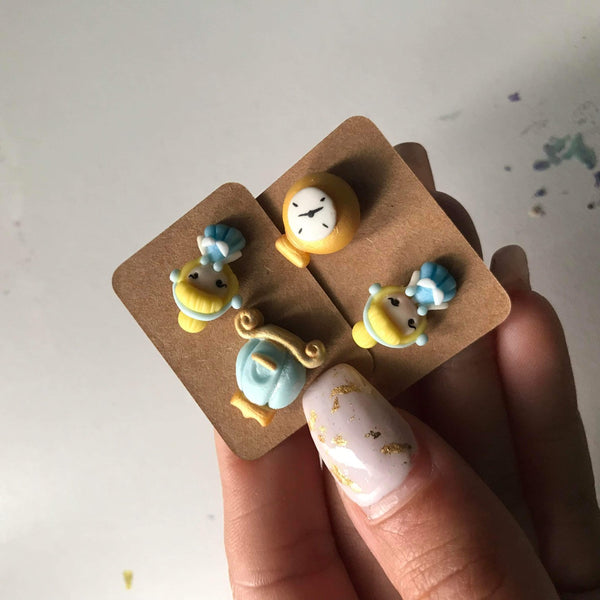 Clay earrings