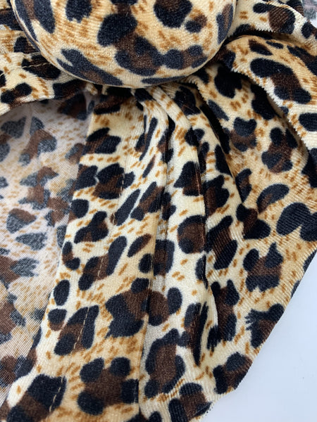 Animal Print Turban Headwrap