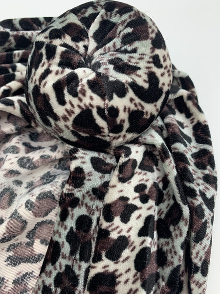 Animal Print Turban Headwrap