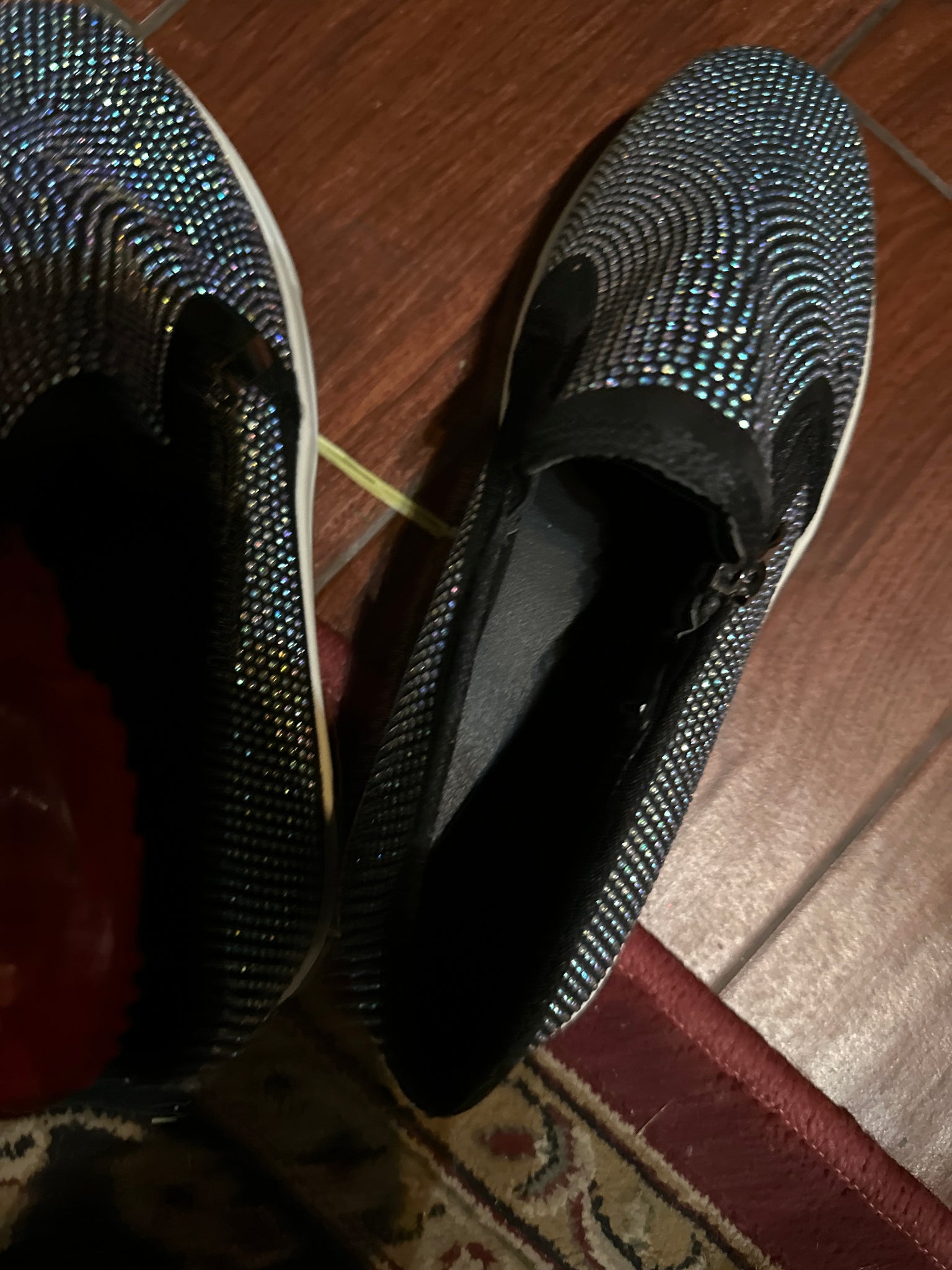 Rhinestone slip on