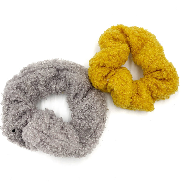 Sheep Fuzz Scrunchie 2 Pack