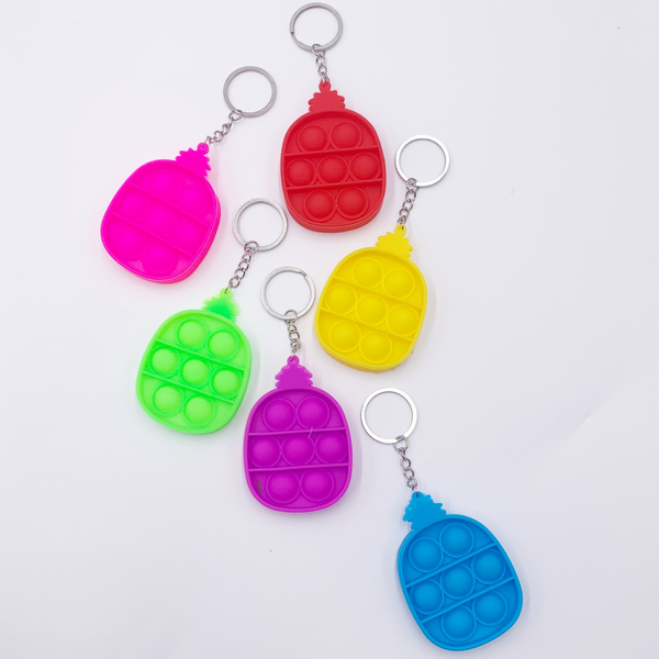 Pineapple Pop it Keychain