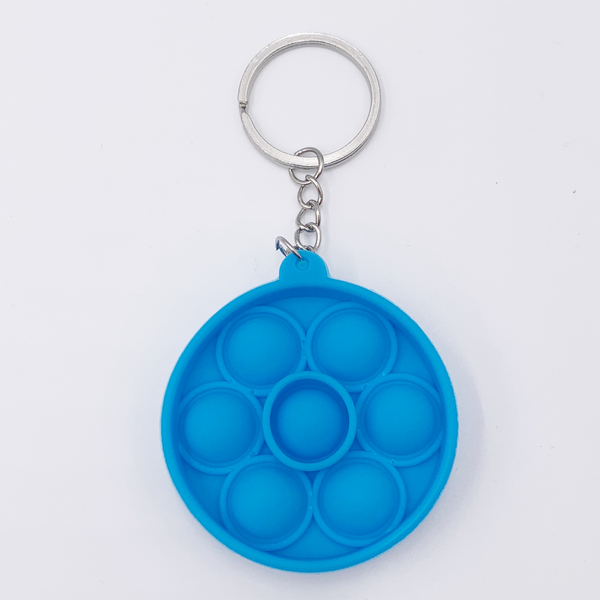 Circle Pop it Keychain