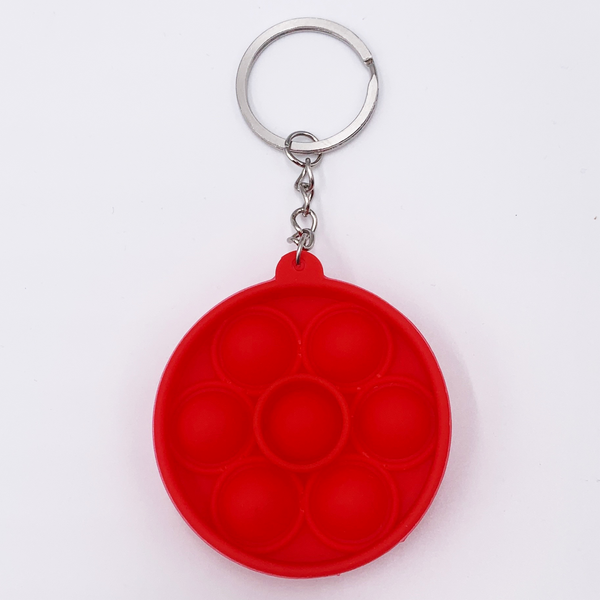 Circle Pop it Keychain