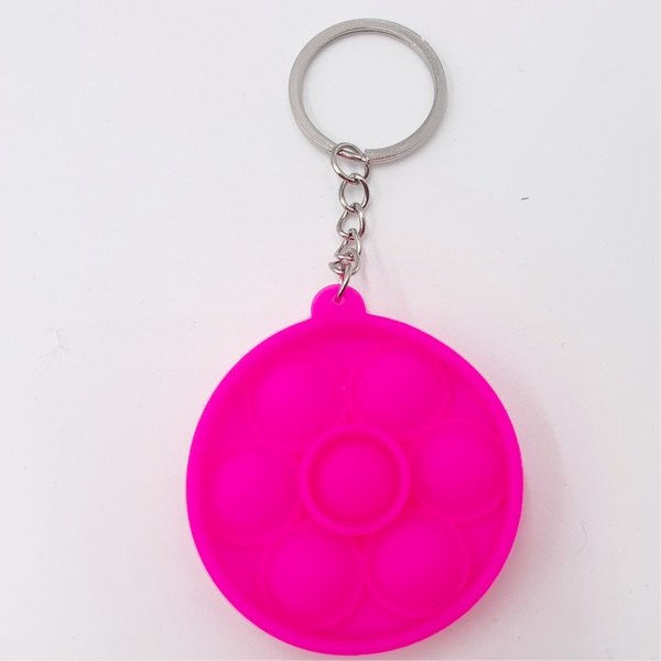 Circle Pop it Keychain