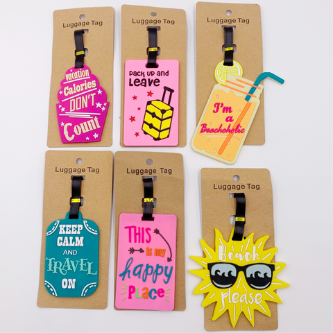 Summer Luggage Tag