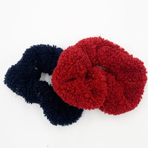 Sheep Fuzz Scrunchie 2 Pack