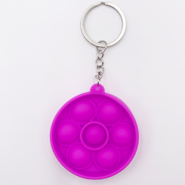 Circle Pop it Keychain