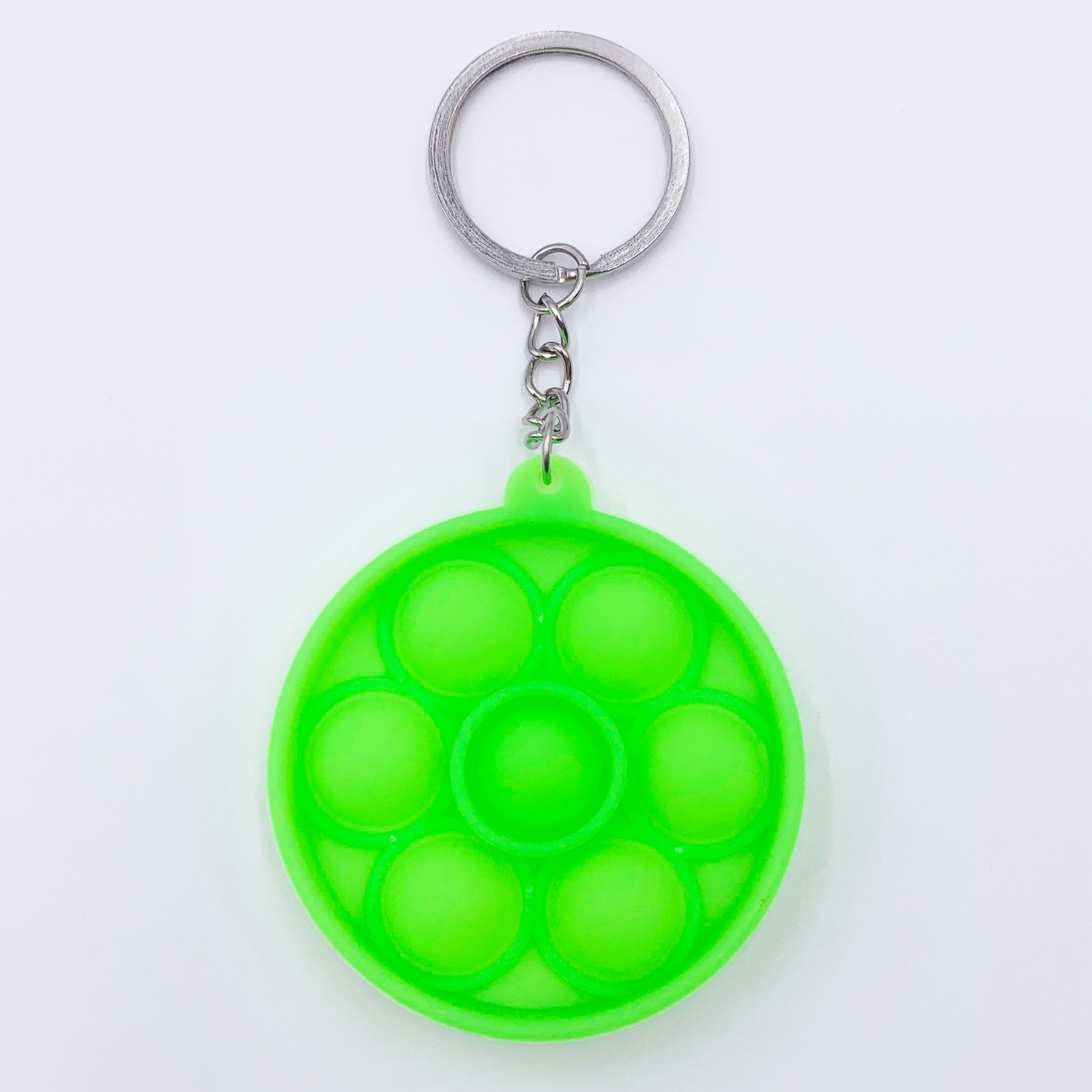 Circle Pop it Keychain